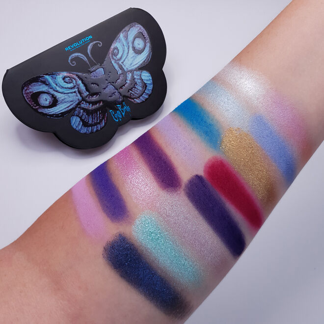 Corpse Bride X Makeup Revolution Butterfly Eyeshadow Palette