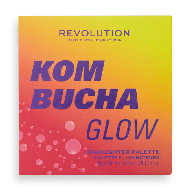 Makeup Revolution Hot Shot Kombucha Glow Highlighter Palette