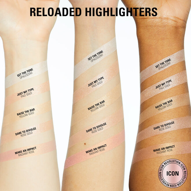 Makeup Revolution Reloaded Highlighter Peach Lights