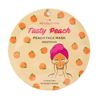 I Heart Revolution Peach Soothing Printed Sheet mask