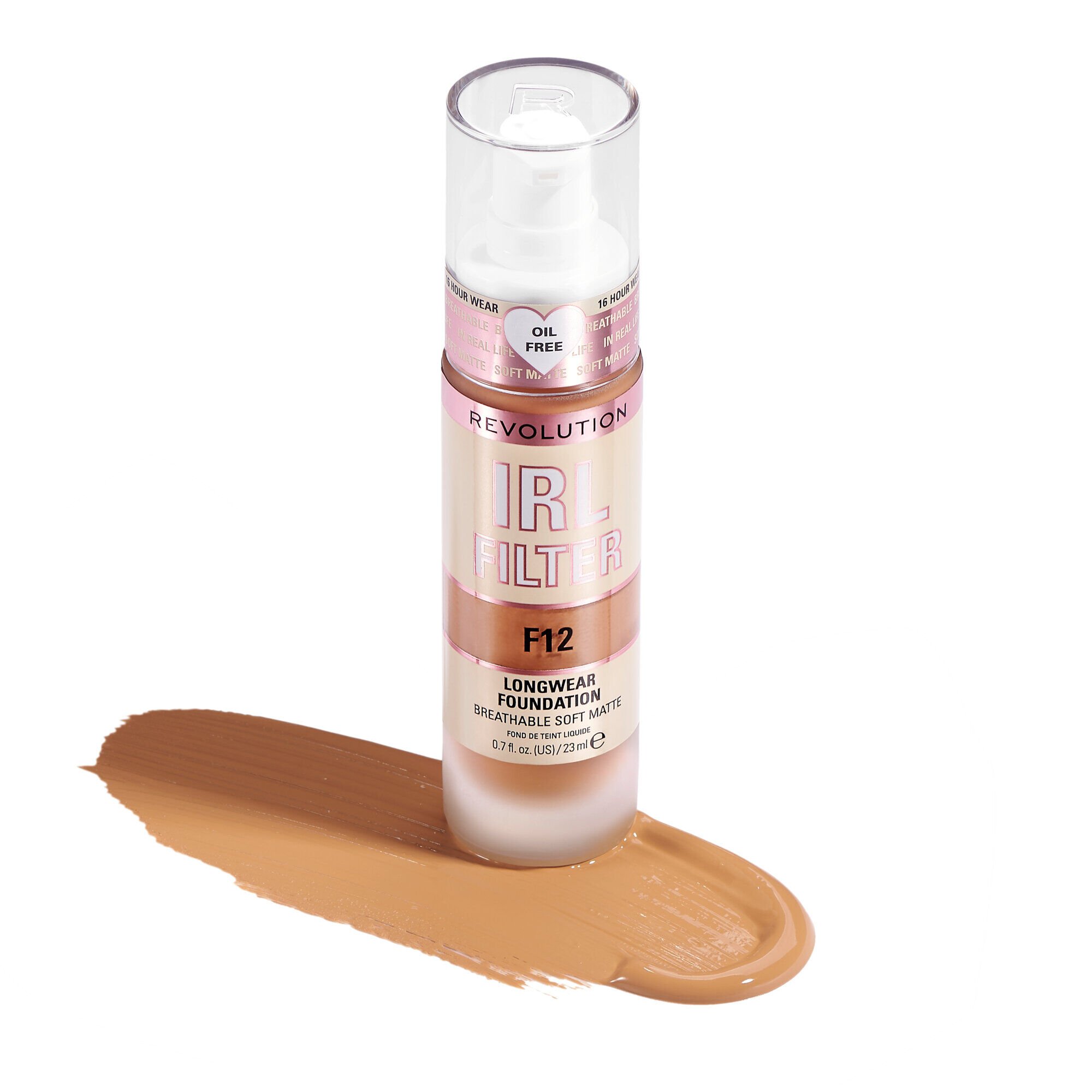 Revolution IRL Filter 16H Longwear Soft Matte Foundation F12