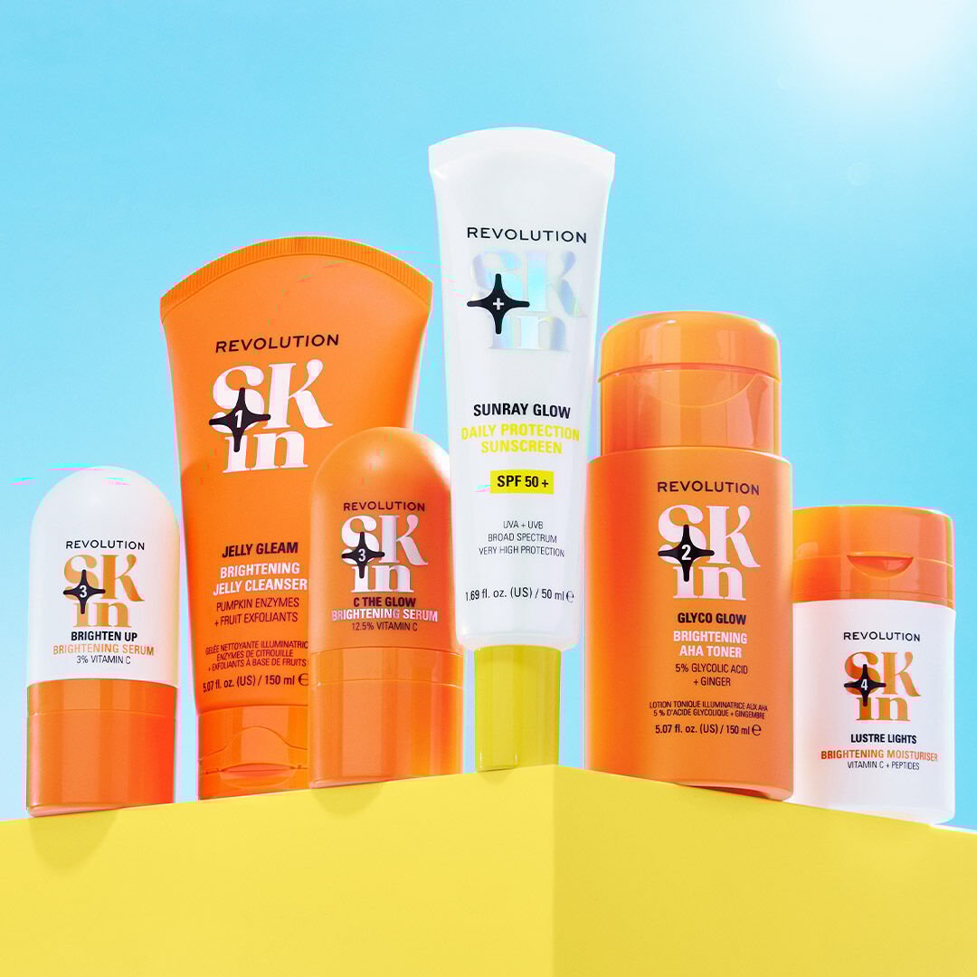 Revolution Skin Sunray Glow Daily Protection Sunscreen SPF 50+ with Vitamin C
