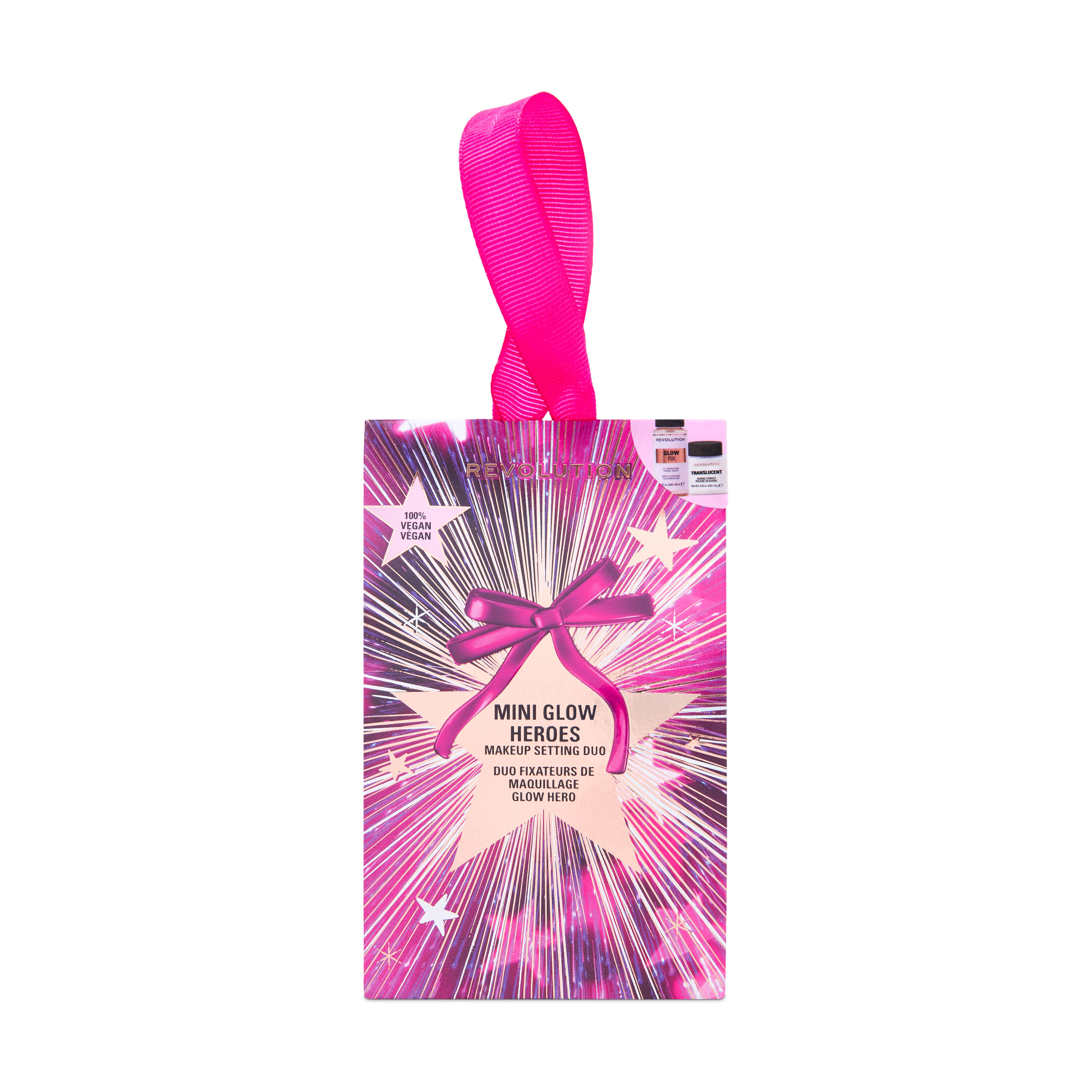 Revolution Mini Glow Heroes Makeup Setting Duo