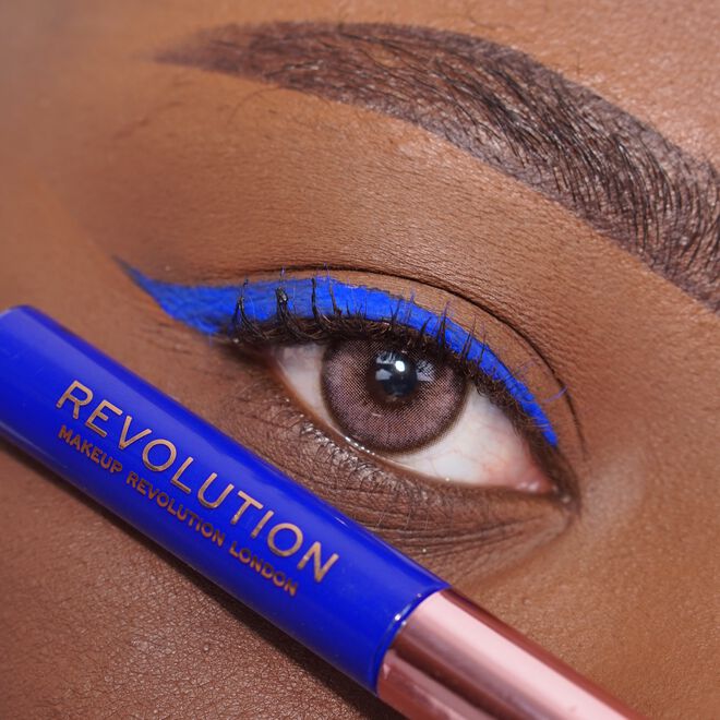 Makeup Revolution Super Flick Liquid Eyeliner Blue