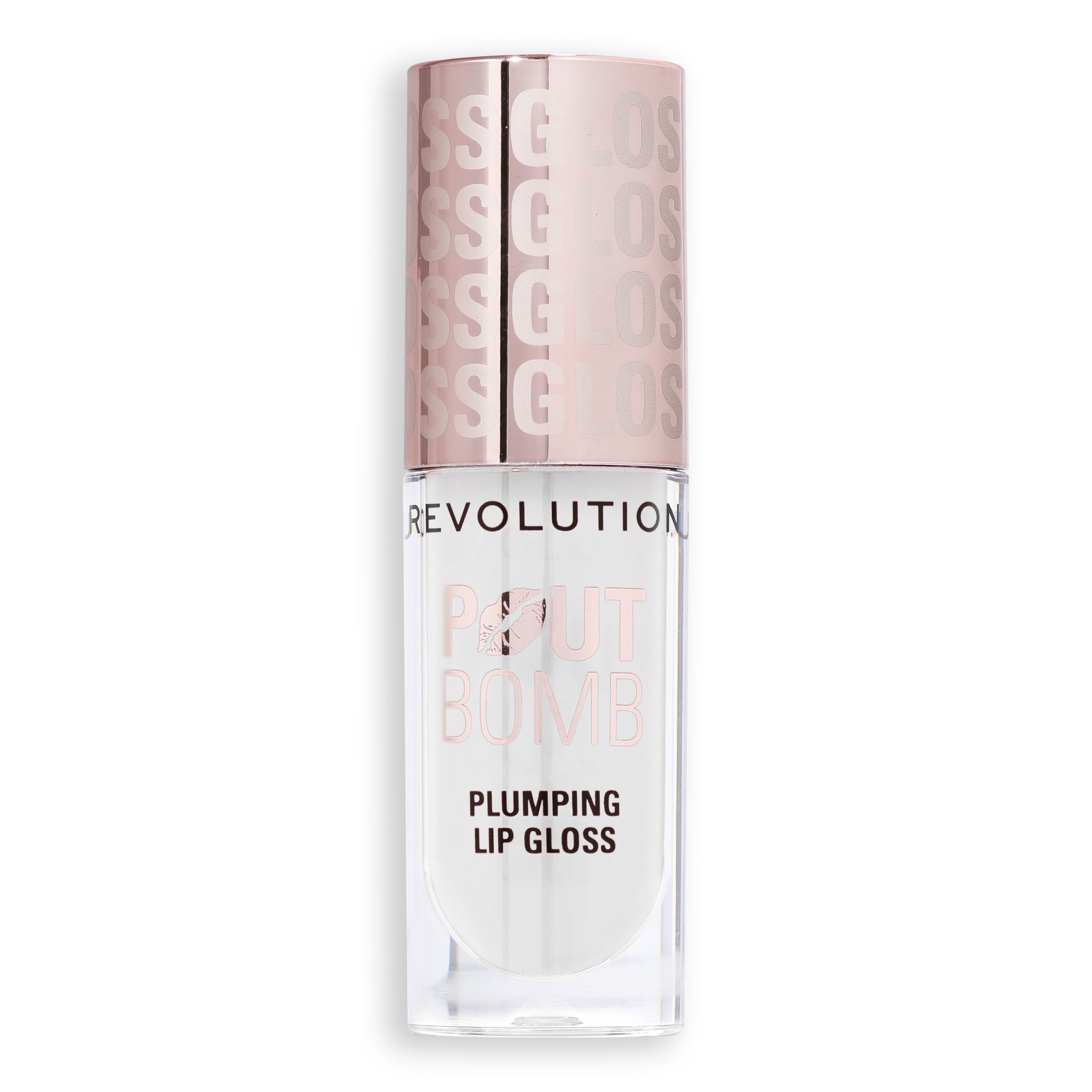 Revolution Pout Bomb Plumping Gloss Glaze Clear