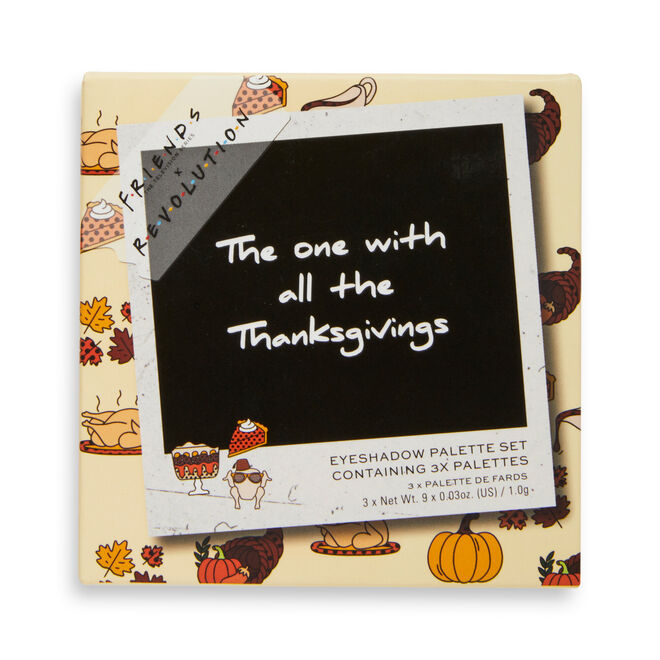 Friends X Makeup Revolution The One With All The Thanks Giving’s Eyeshadow Palette Set