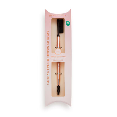 Makeup Revolution Create Soap Styler Dual Ended Brow Brush R13