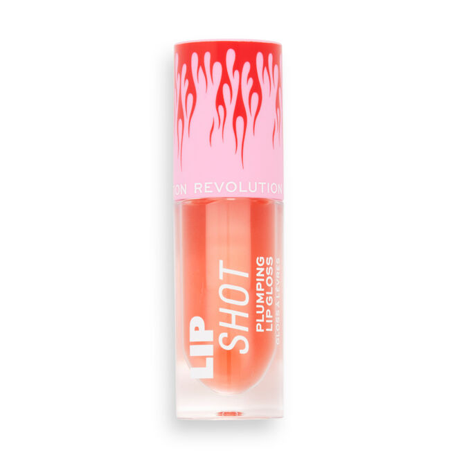 Makeup Revolution Hot Shot Lip Flame Plumping Gloss Red Blaze