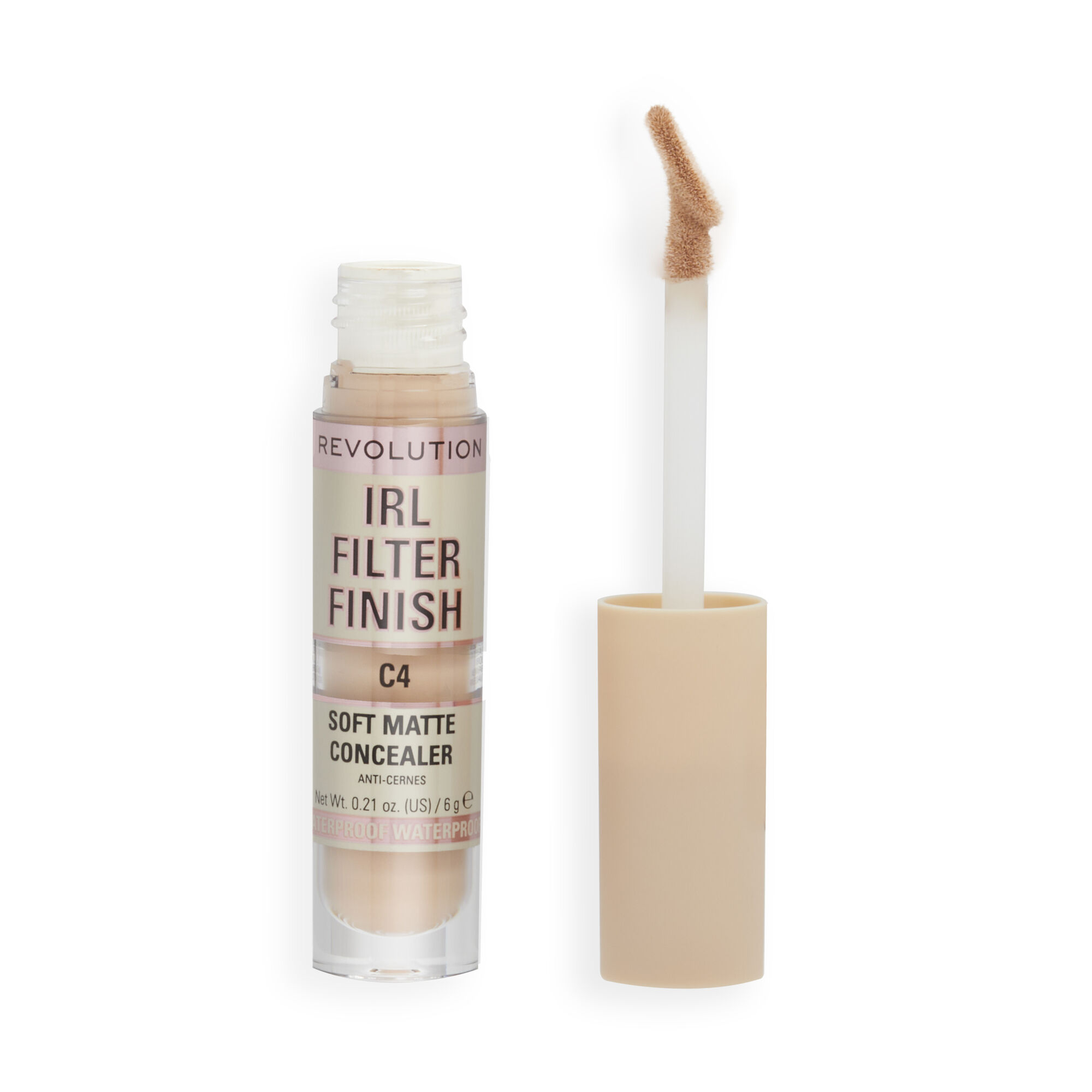 Revolution IRL Filter 16H Hydrating Full Coverage Concealer C4