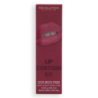 Makeup Revolution Lip Contour Kit Fierce Wine