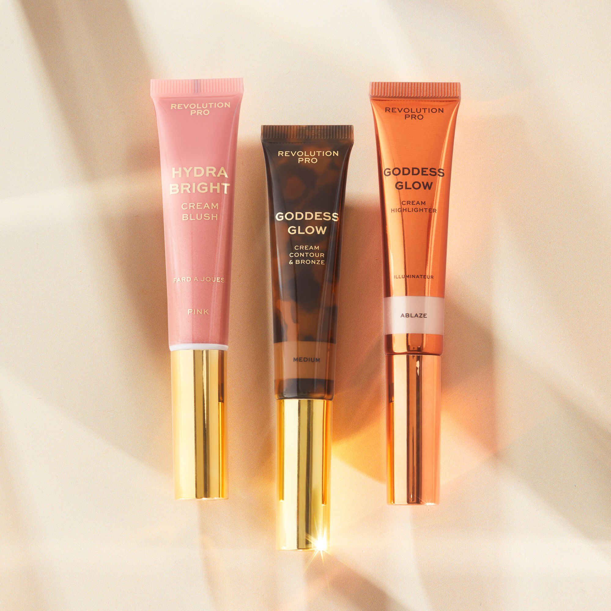 Revolution Pro Cream Face Wand Trio Revolution Beauty