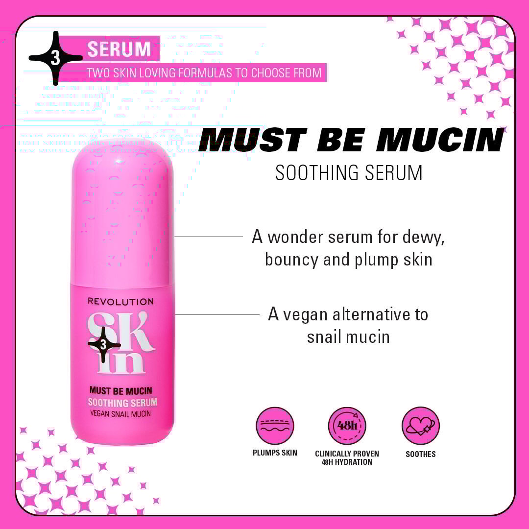 Revolution Skin Must Be Mucin Vegan Snail Mucin Soothing Serum