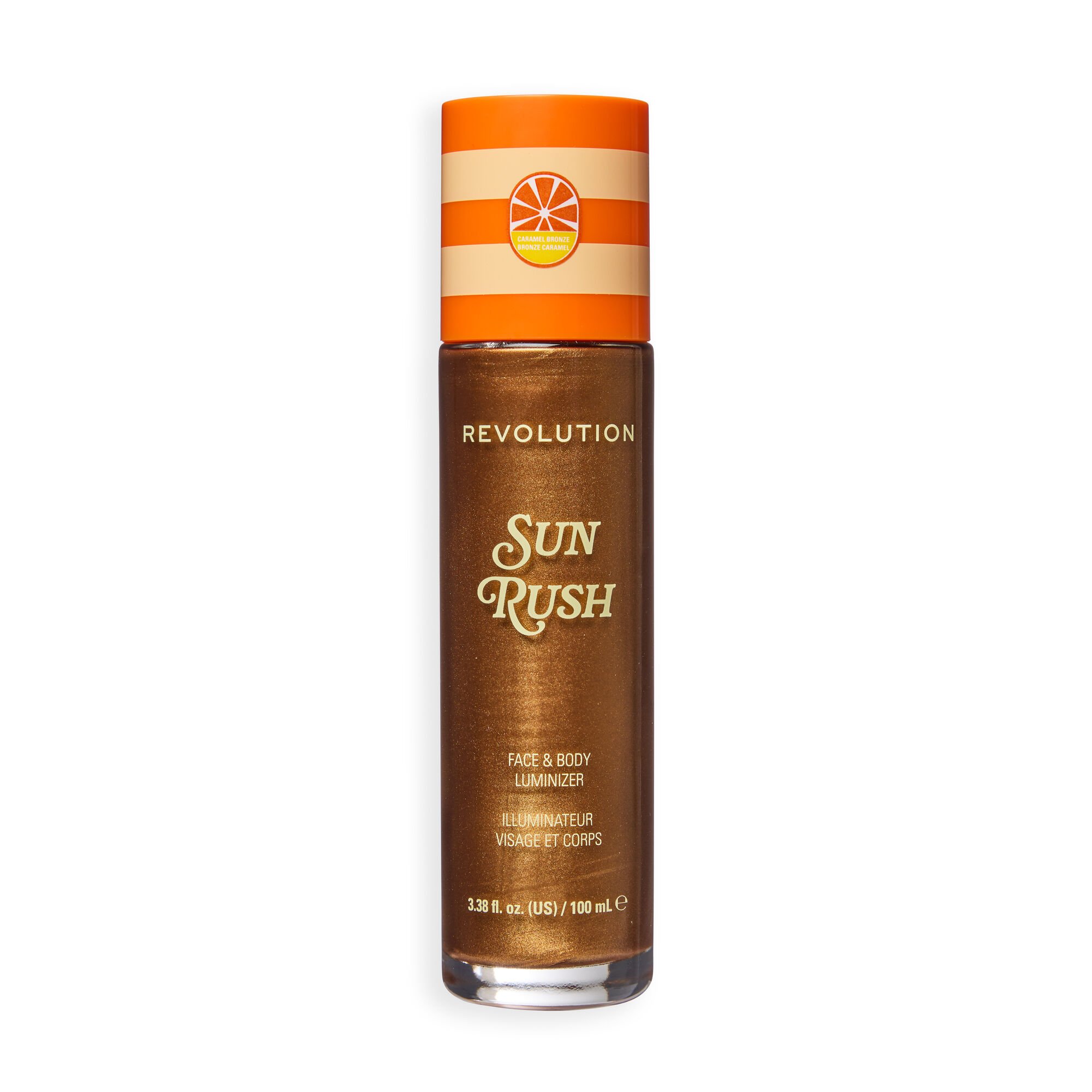 Revolution Sun Rush Body Luminizer Caramel Bronze