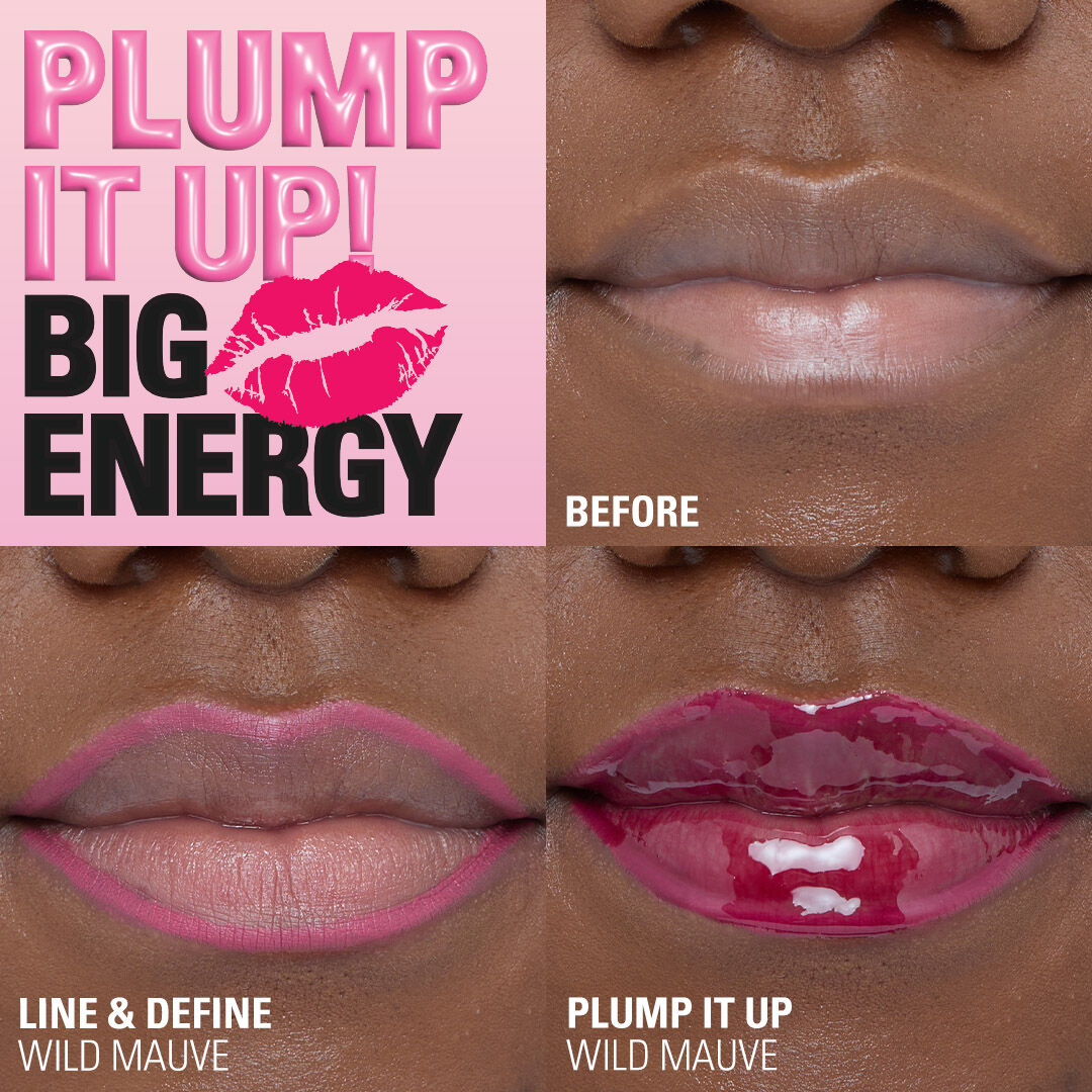 Revolution Pout Bomb Plumping Lip Liner Jelly Berry Mauve