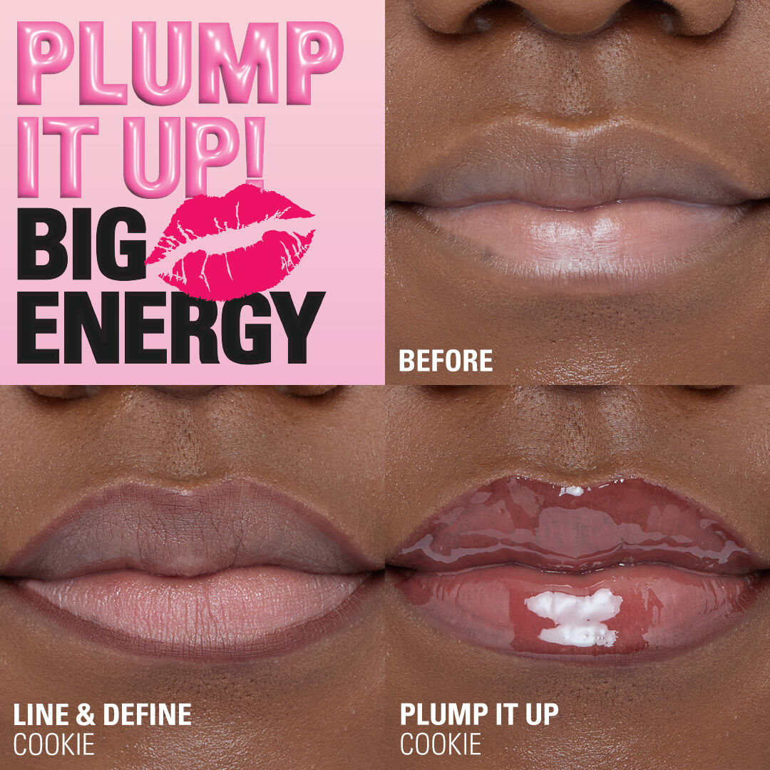 Revolution Pout Bomb Plumping Lip Liner Cookie Warm Brown