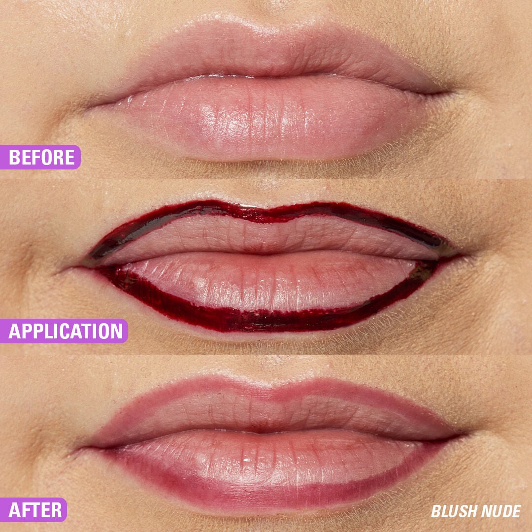 Revolution Lip Shift Ink Peel Off Lip Liner Blush Nude
