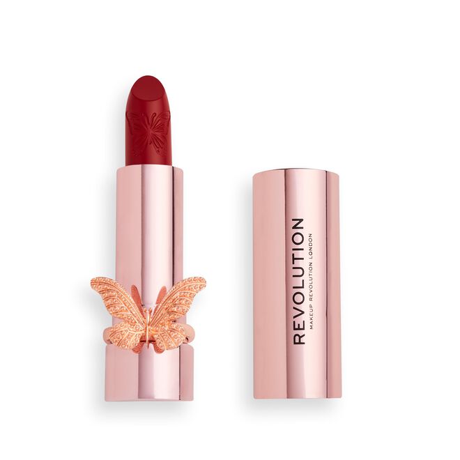 Makeup Revolution Precious Glamour Butterfly Lipstick So Hollywood