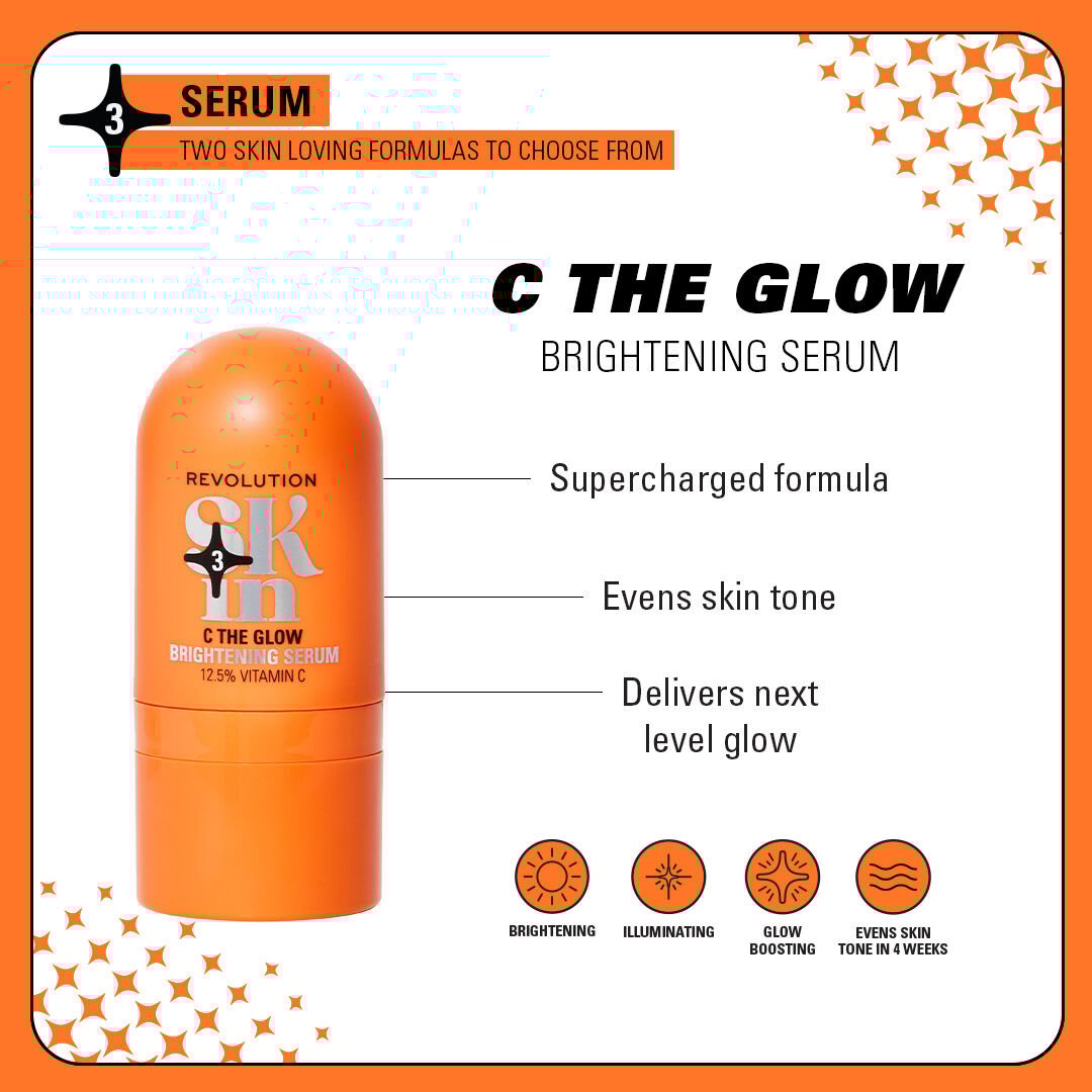 Revolution Skin C The Glow 12.5% Vitamin C Brightening Serum