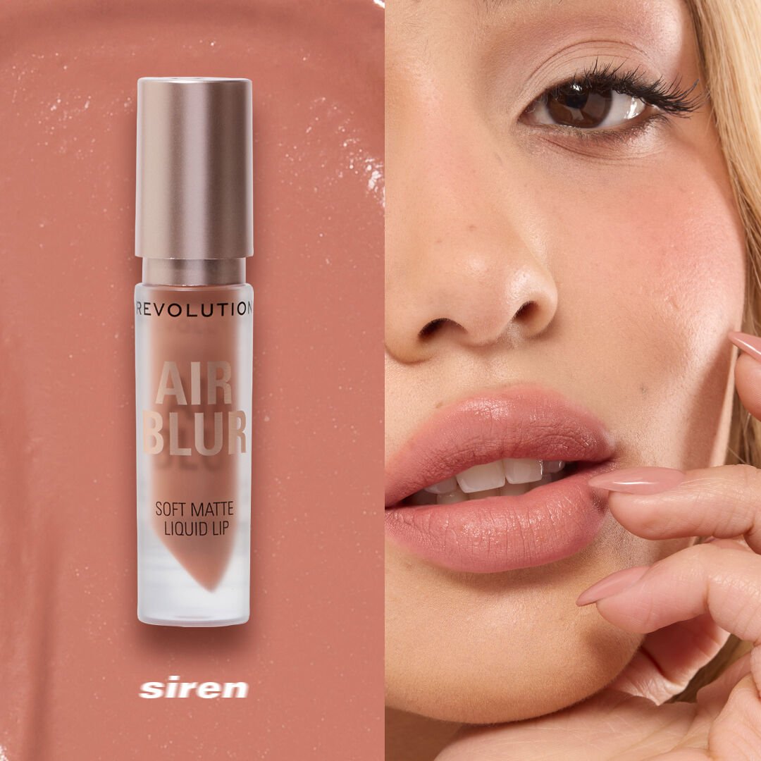Revolution Air Blur Matte Liquid Lipstick Siren