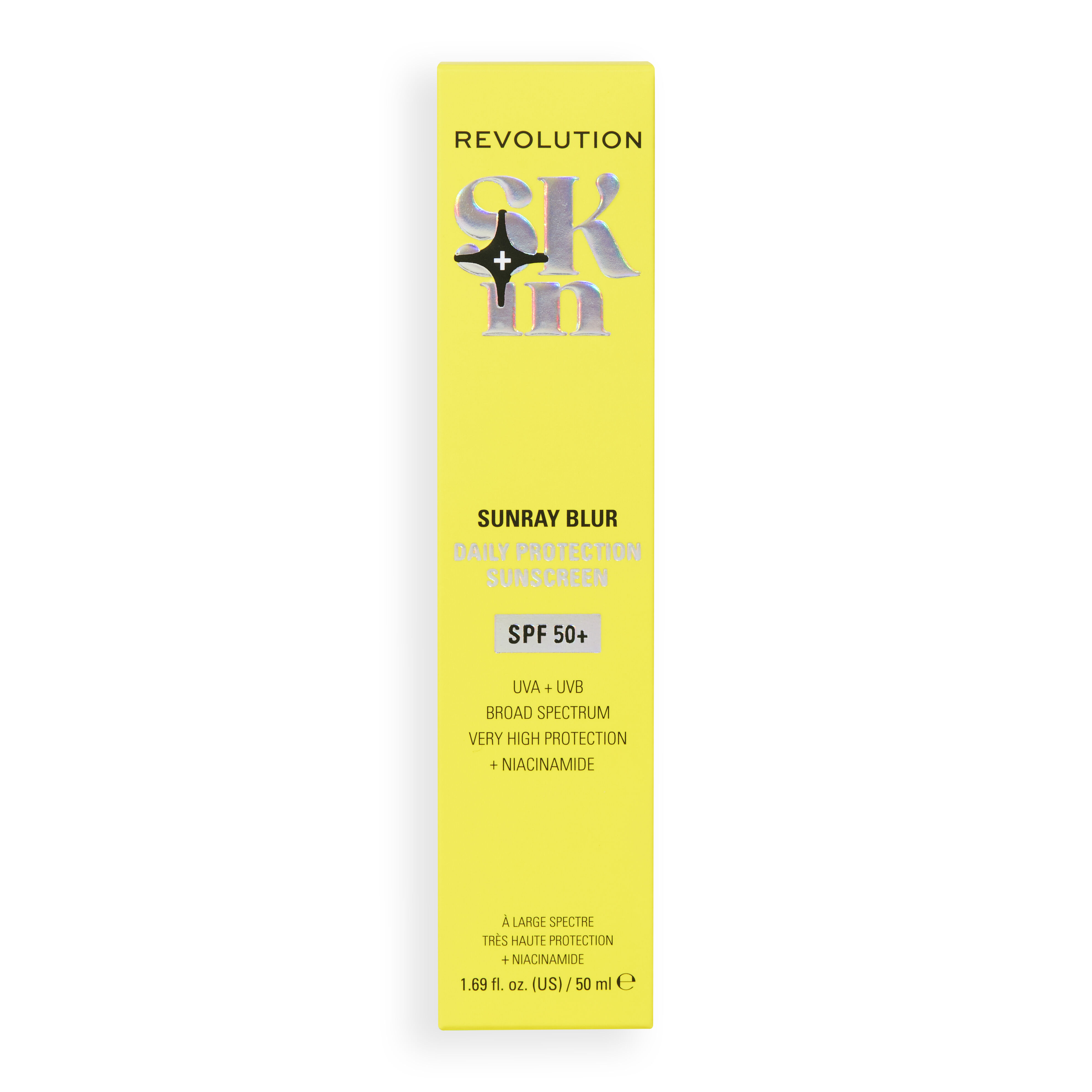Revolution Skin Sunray Blur Daily Protection Sunscreen SPF 50+ with Niacinamide