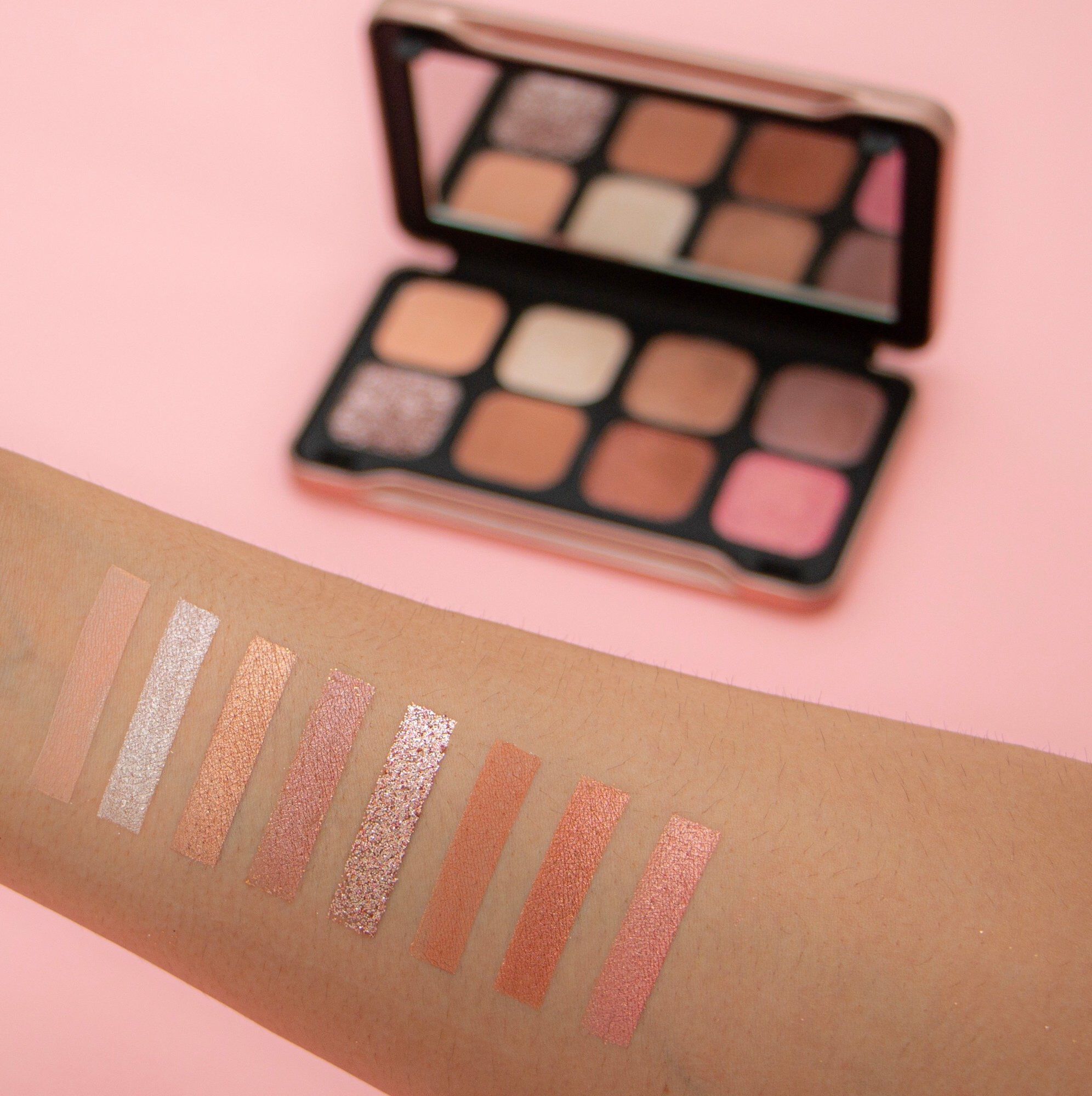 REVOLUTION FOREVER FLAWLESS AFFINITY PALETTE 🎀, swatches, tutorial &  review
