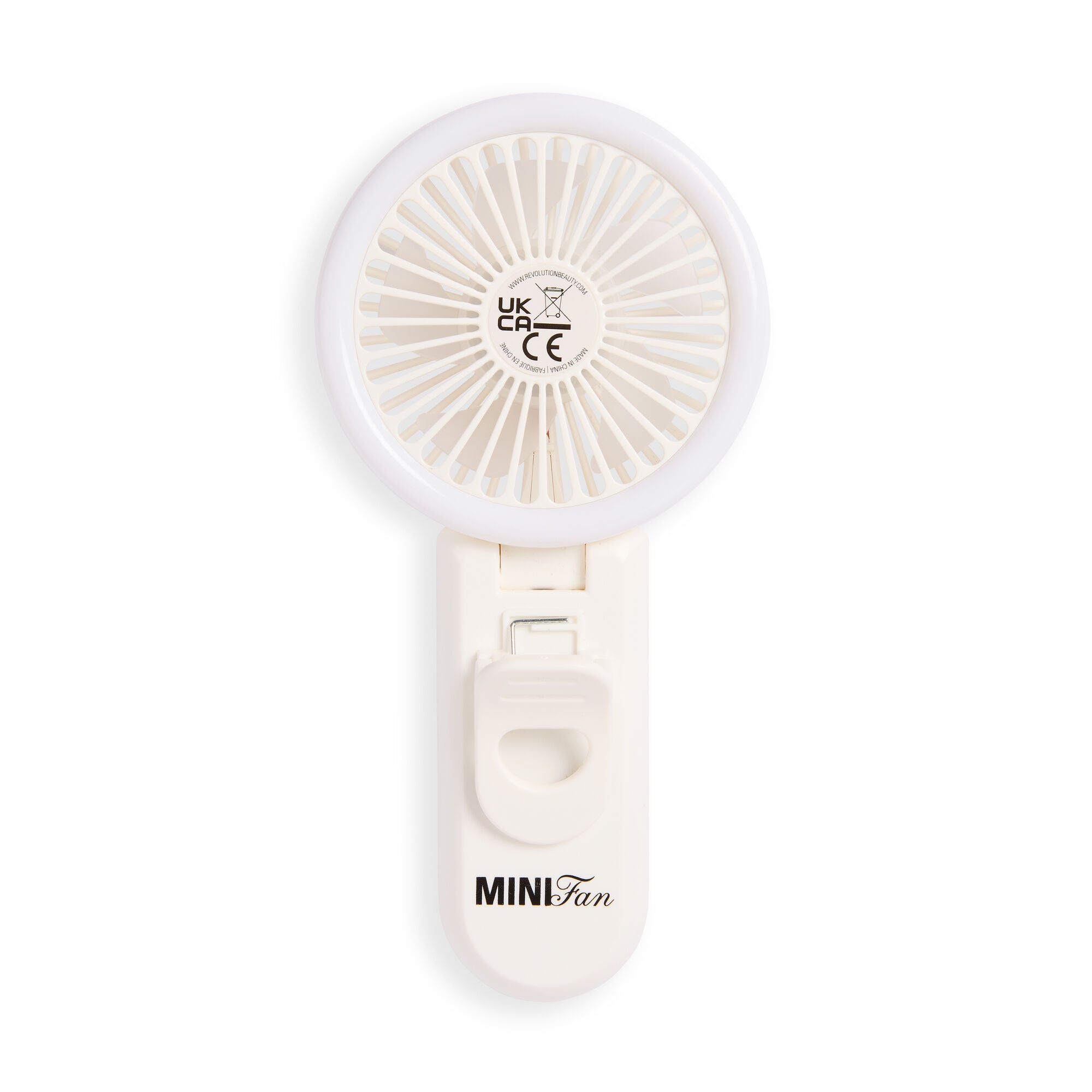 Revolution Poolside Hand Held Electric Fan White