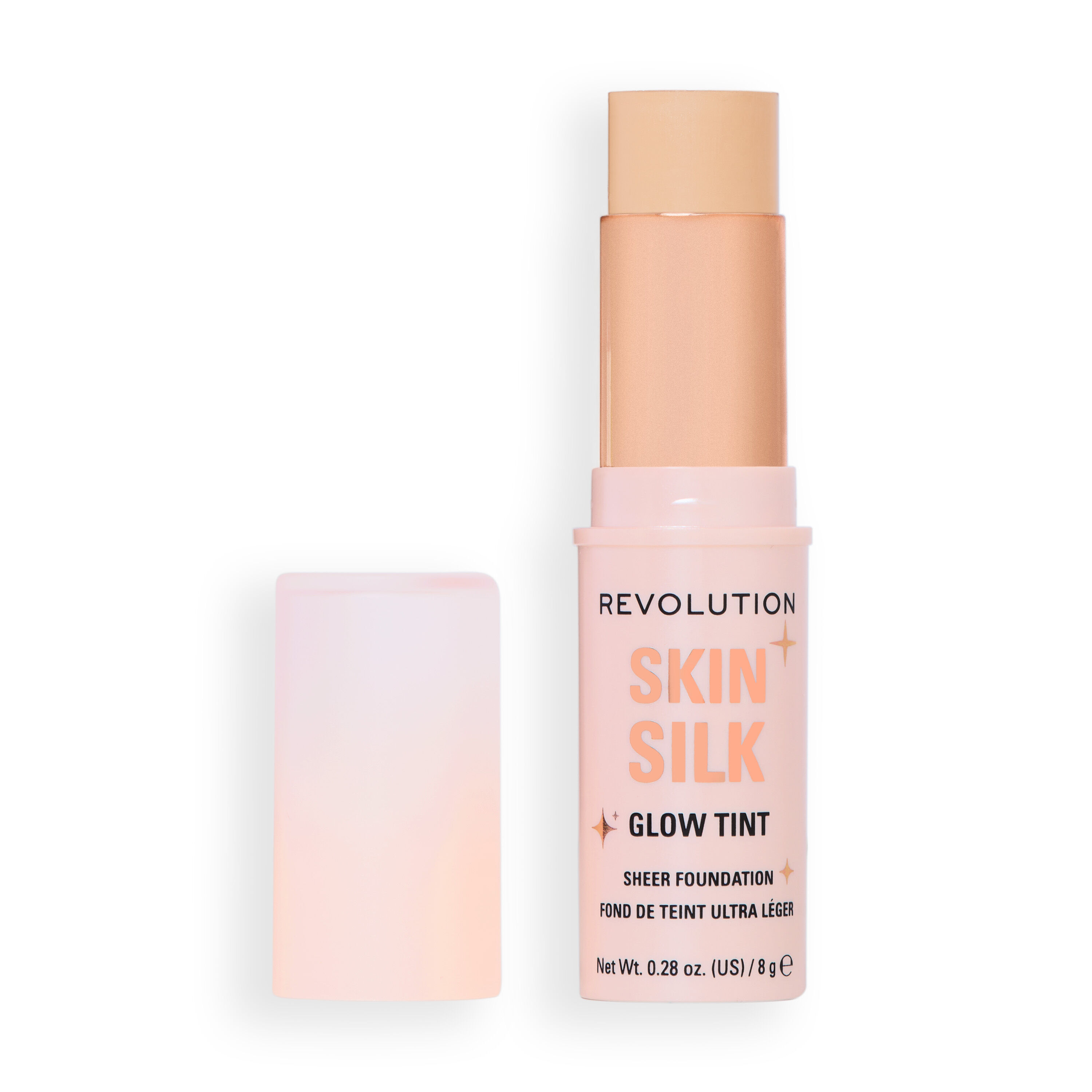 Revolution Skin Silk Glow Tint Sheer Foundation Stick Fair