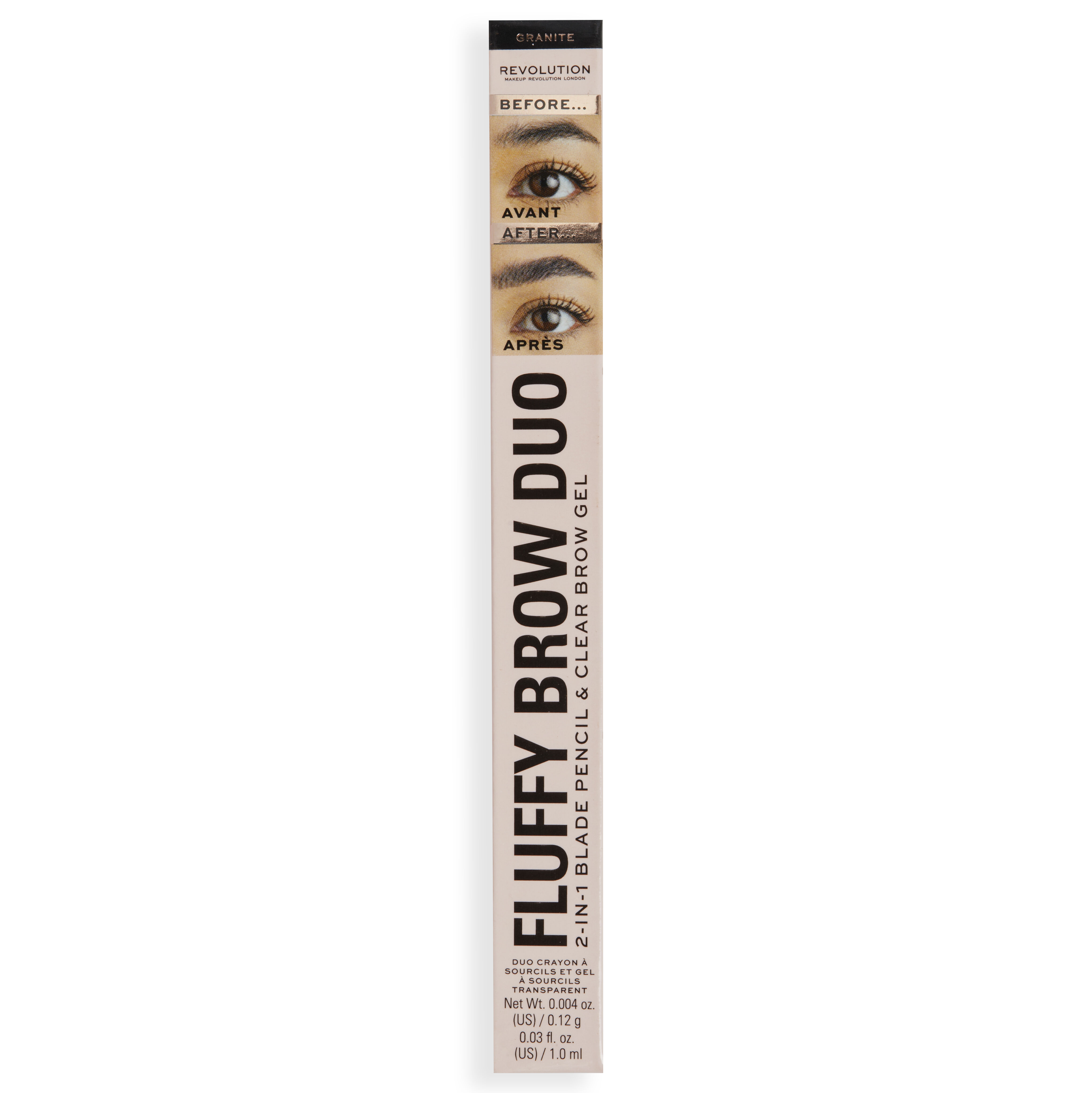 Makeup Revolution Fluffy Brow Filter Duo Granite