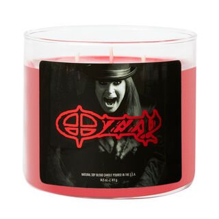 Rock and Roll Beauty Ozzy Fireside Candle