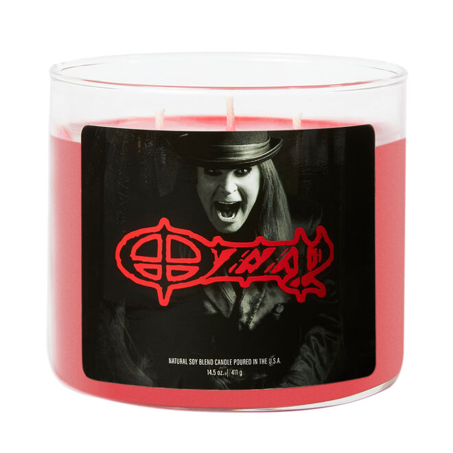 Rock and Roll Beauty Ozzy Fireside Candle
