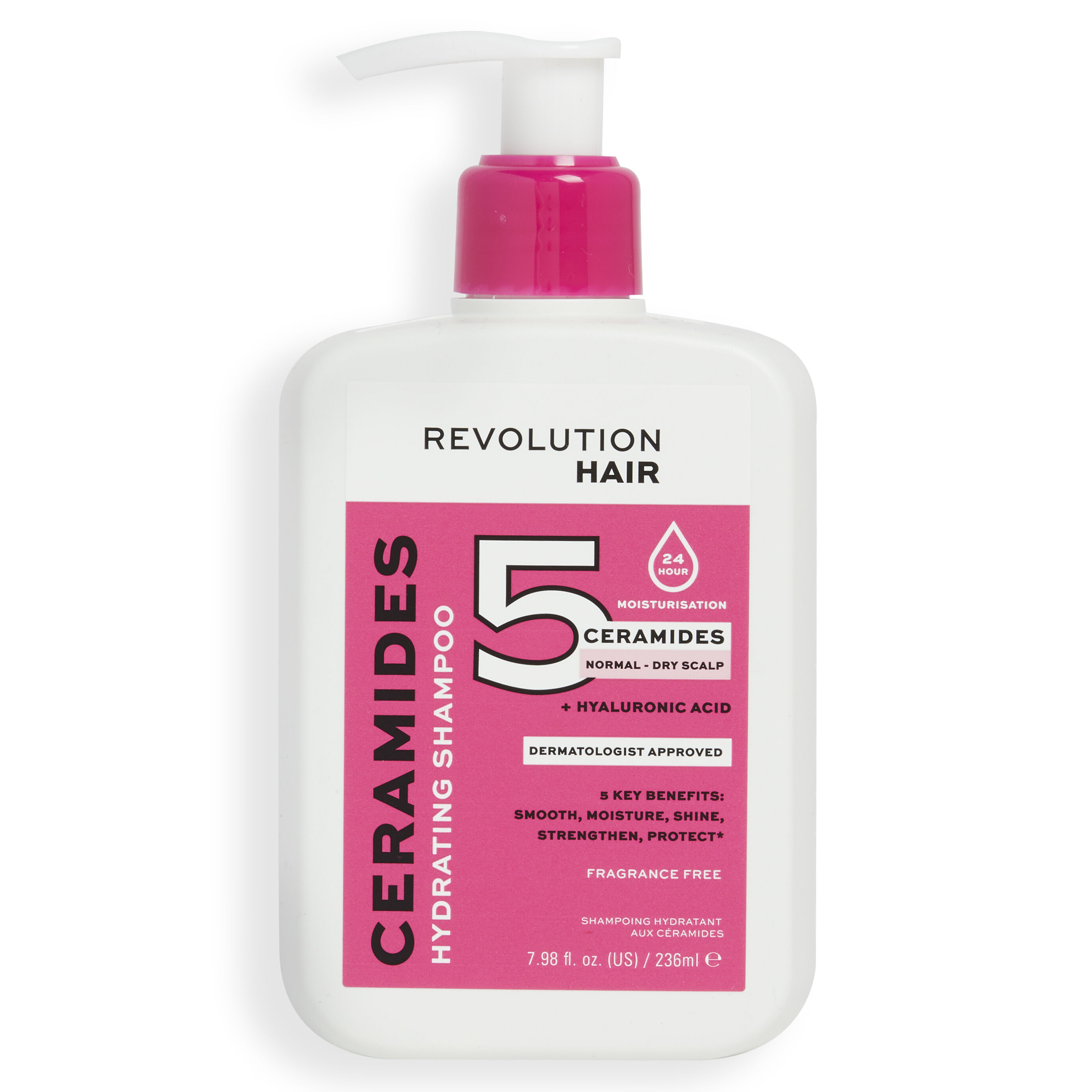 Revolution Haircare 5 Ceramides + Hyaluronic Acid Moisture Lock Shampoo