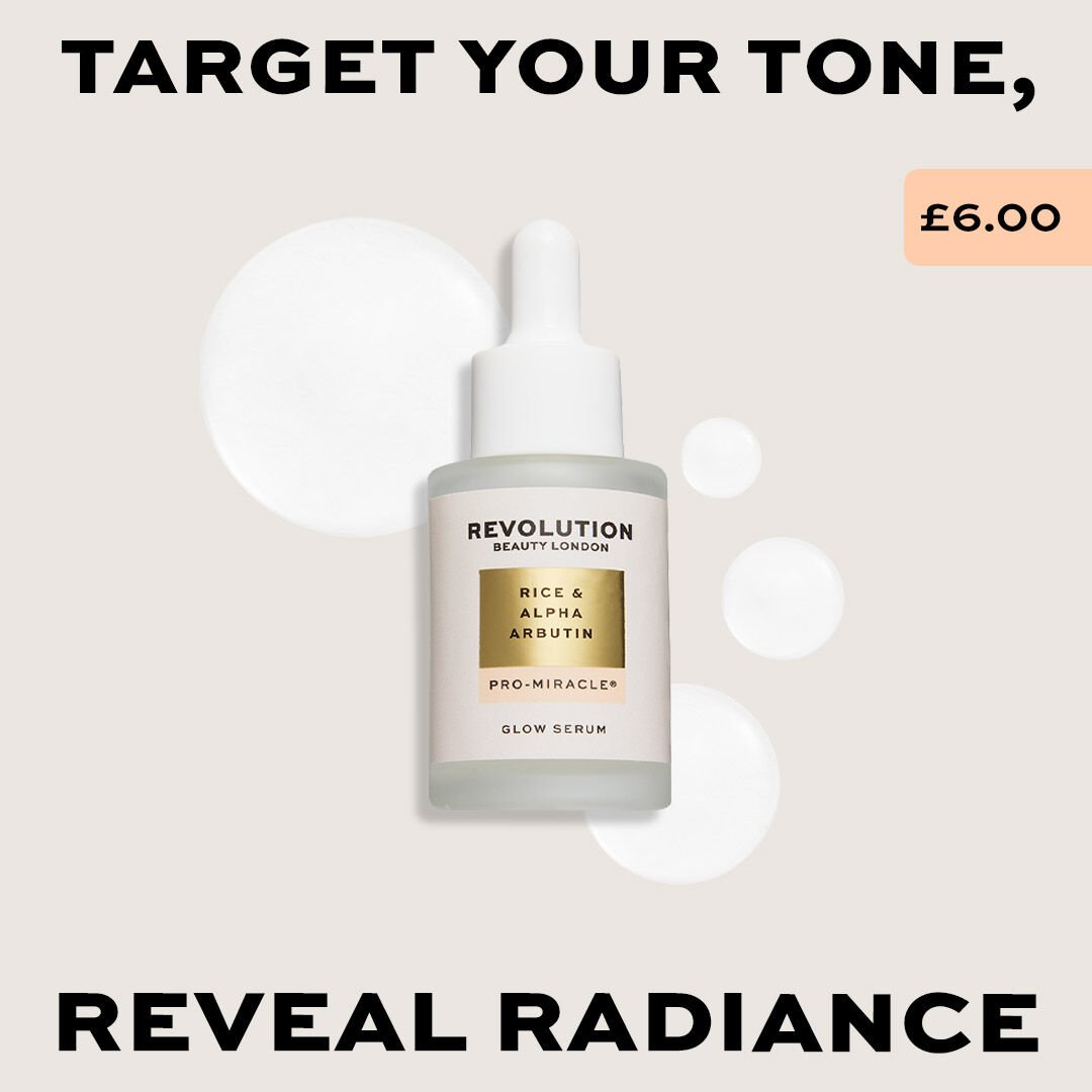 Revolution Pro Miracle Rice + Alpha Arbutin Serum