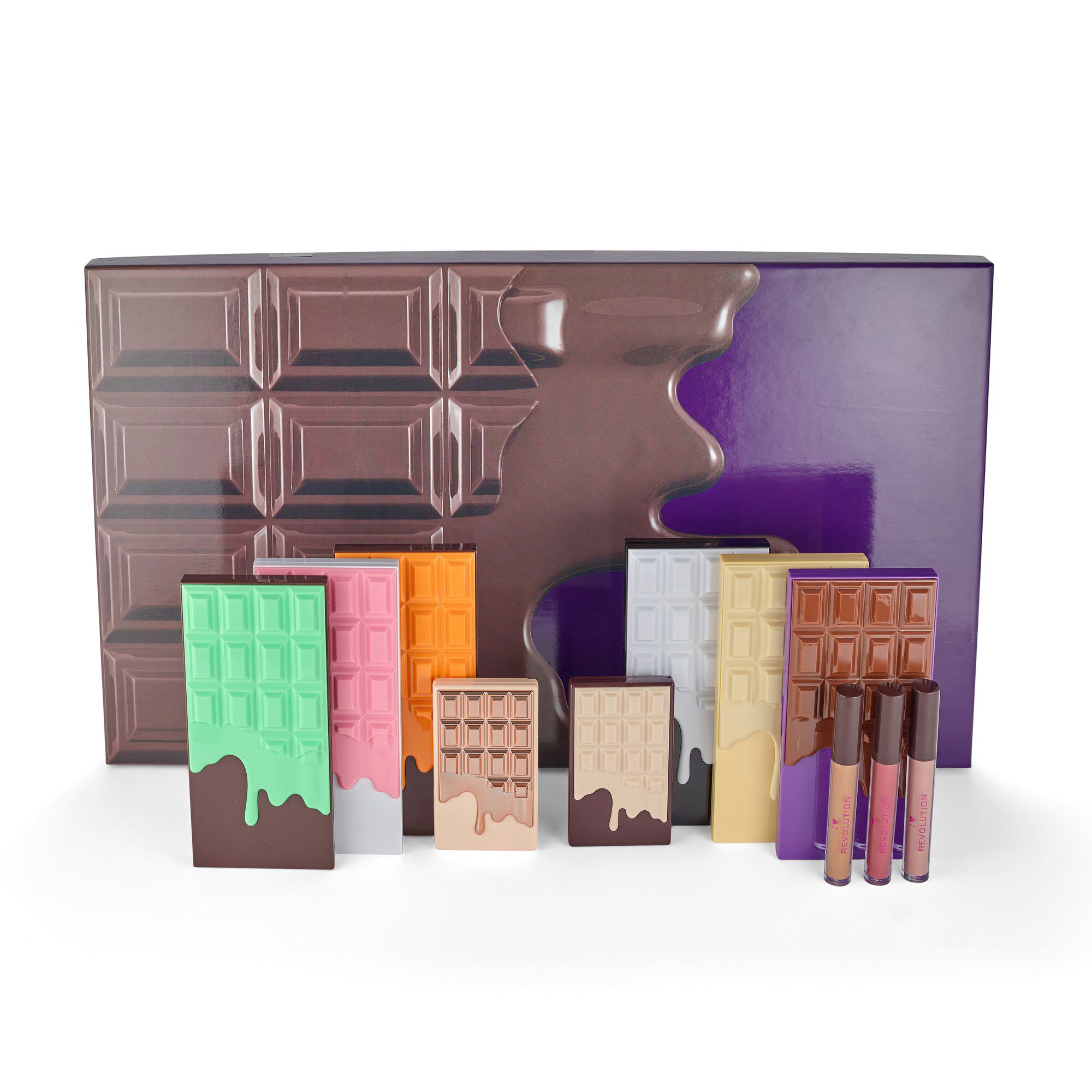 I love revolution наборы. революшен косметика. Makeup revolution london advent calendar. Revolution подарочный набор. Revolution подарочный набор.