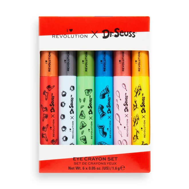 I Heart Revolution x Dr. Seuss Eye Crayon Collection