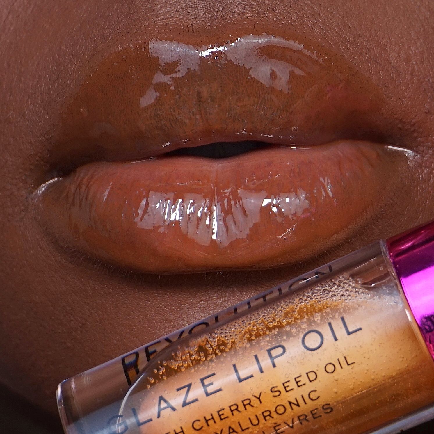 Makeup Revolution Glaze Lip Oil Getaway Terracotta