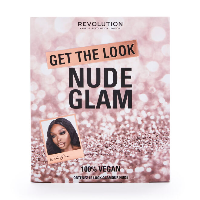 Makeup Revolution Get The Look: Nude Glam Makeup Gift Set