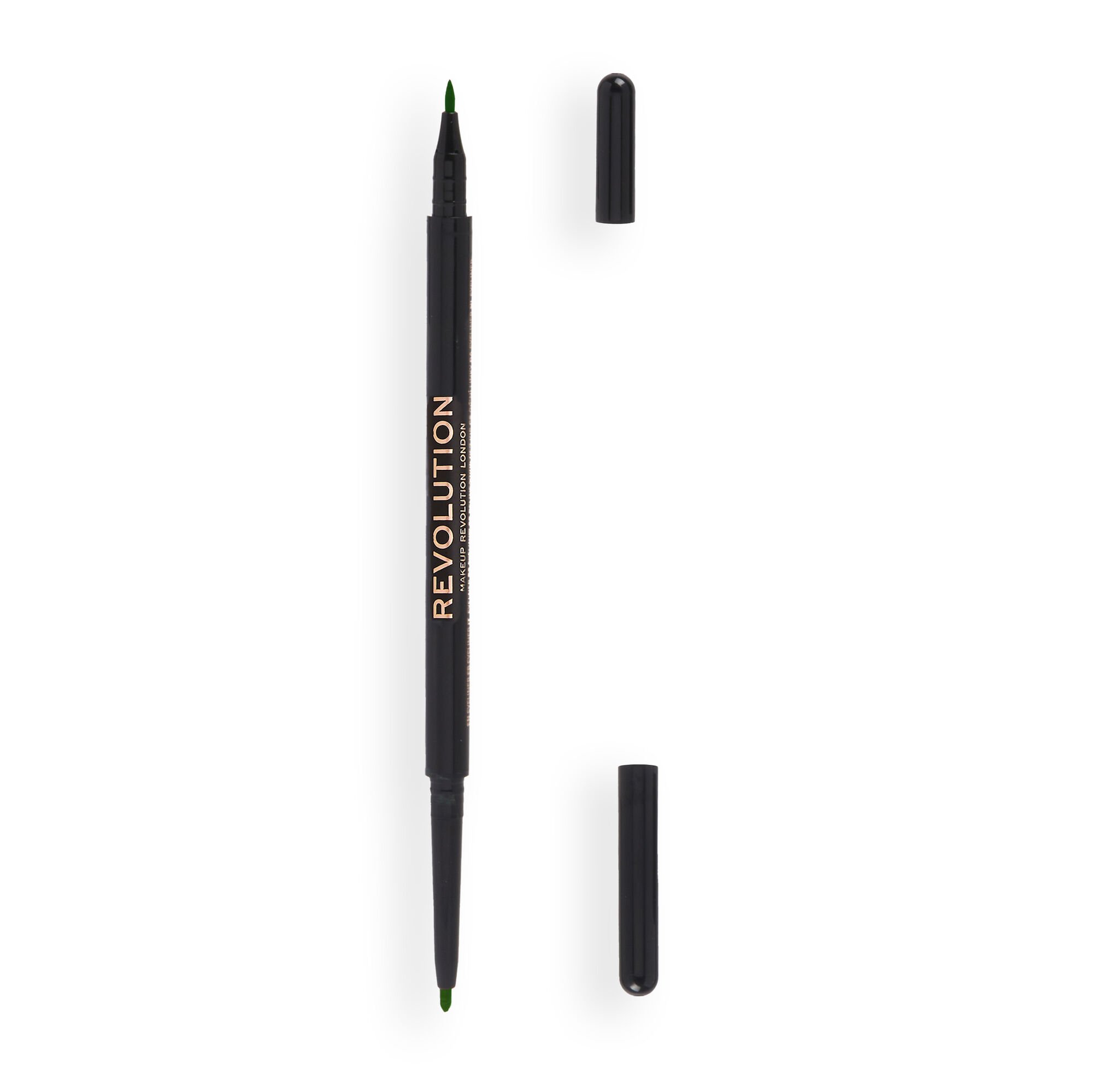 Makeup Revolution Felt & Kohl Eyeliner Green