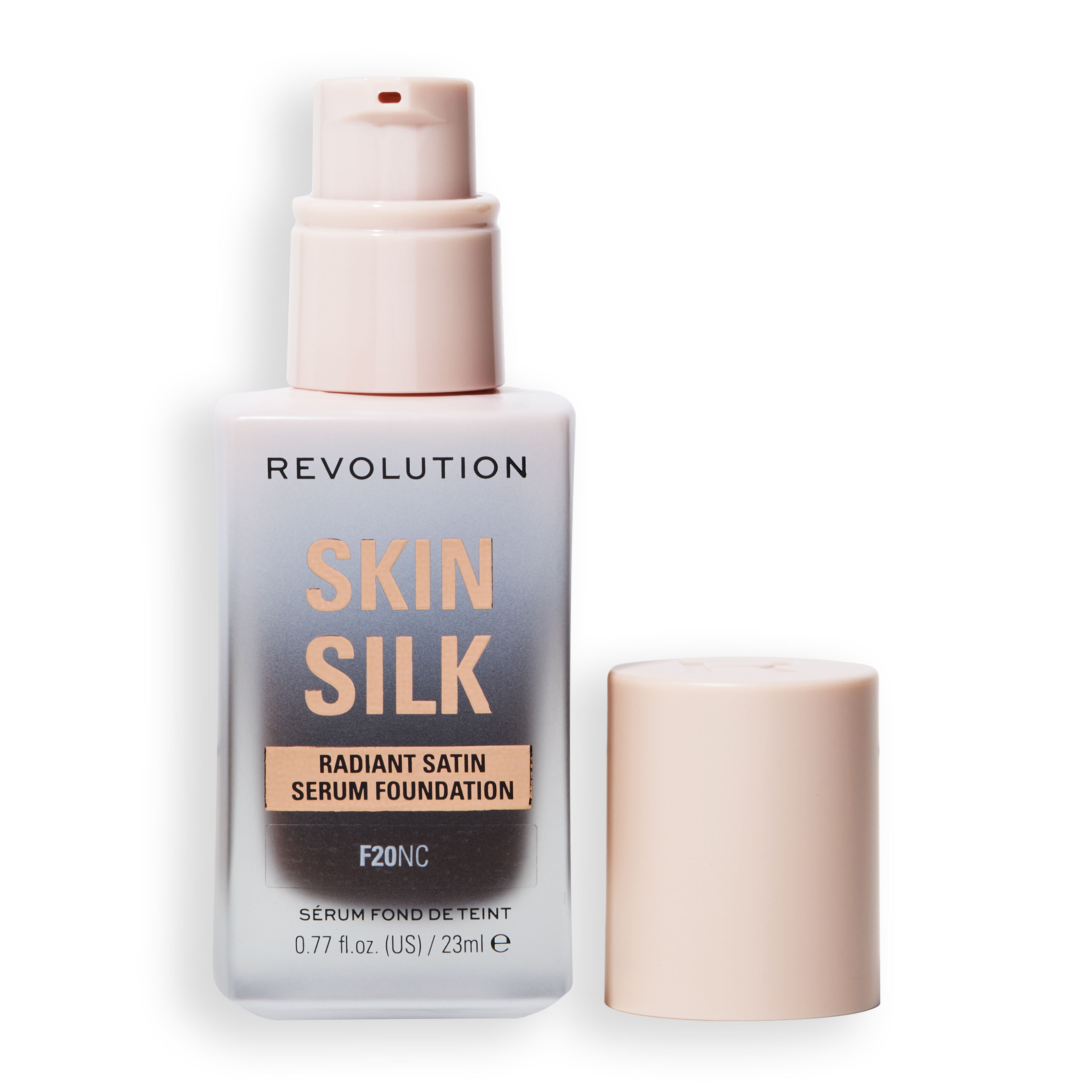 Revolution Skin Silk Radiant Satin Serum Foundation F20NC