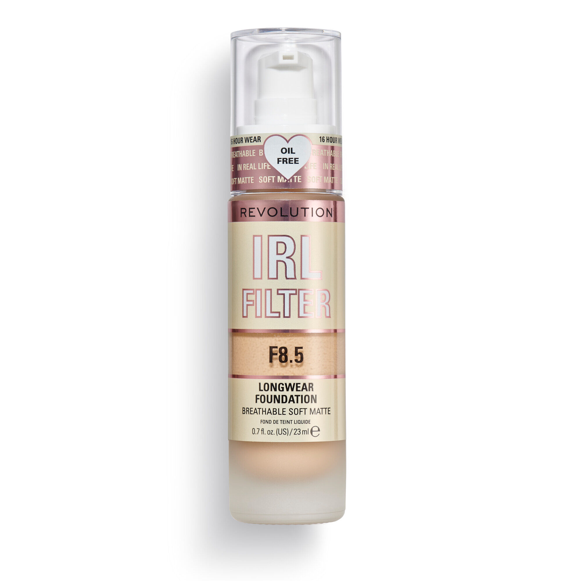 Revolution IRL Filter 16H Longwear Soft Matte Foundation F8.5