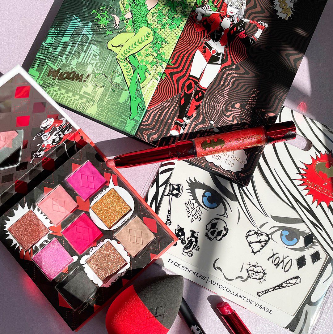 DC x Makeup Revolution Harley Quinn Face Stickers