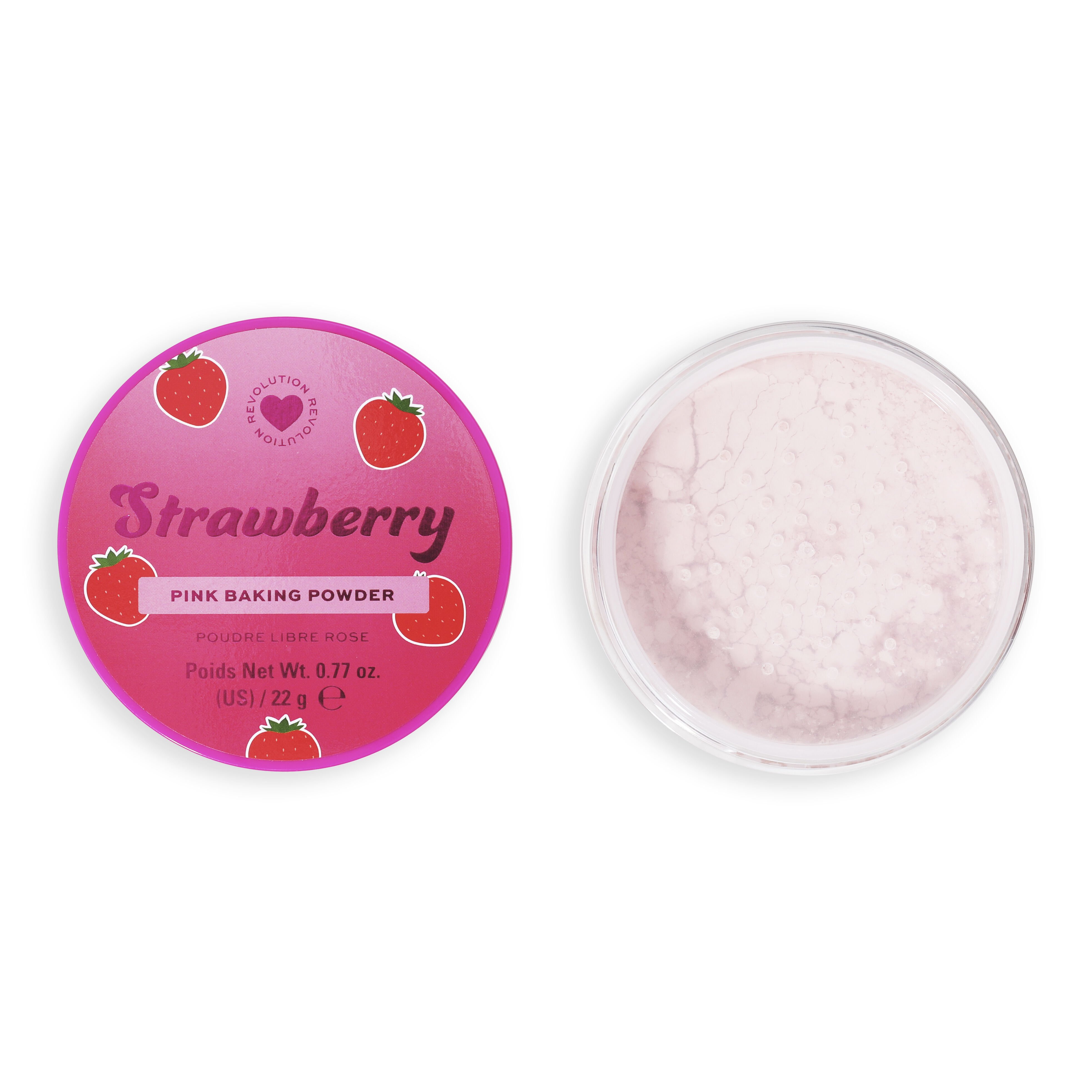 I Heart Revolution Strawberry Baking Powder Pink