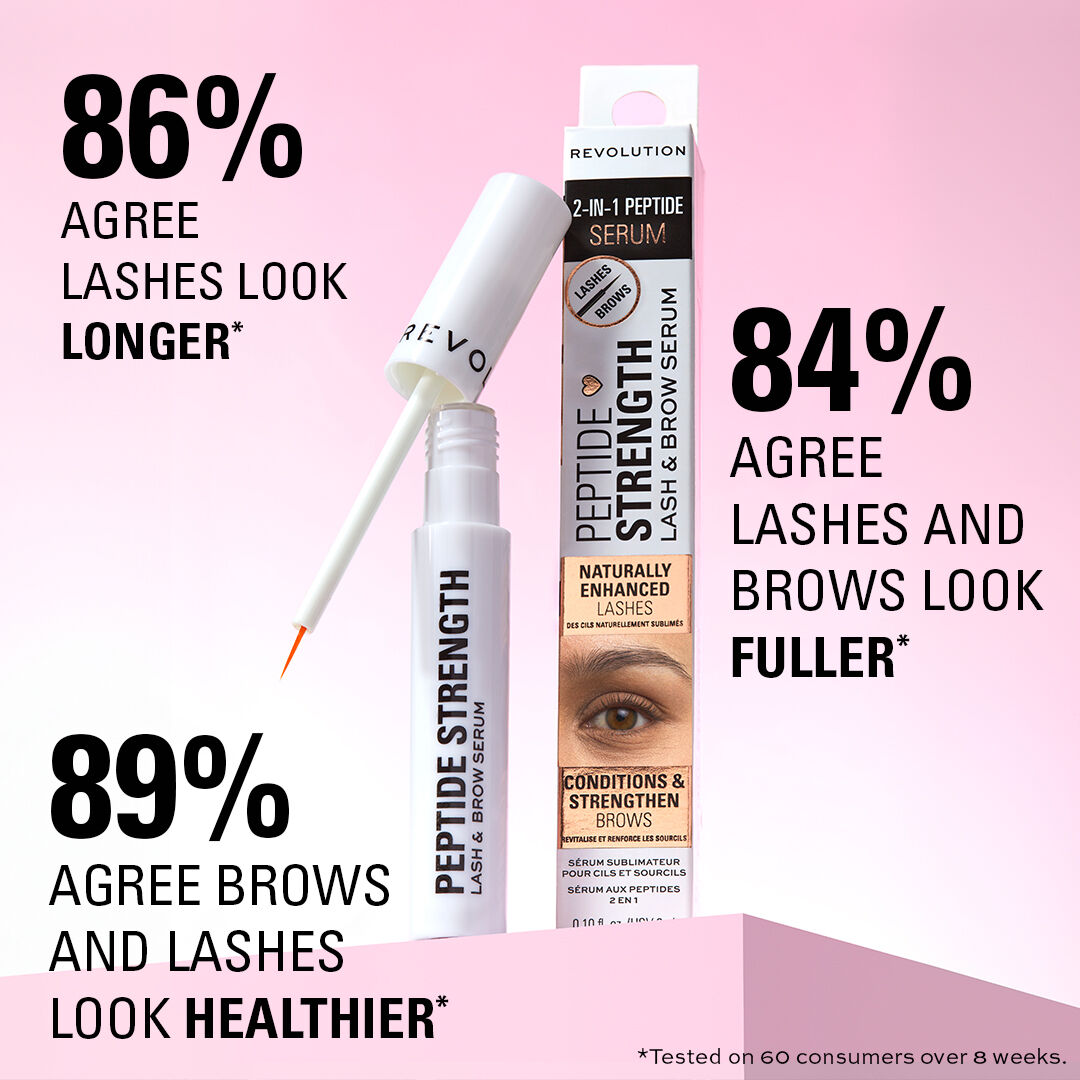Makeup Revolution Peptide Strength Lash & Brow Serum
