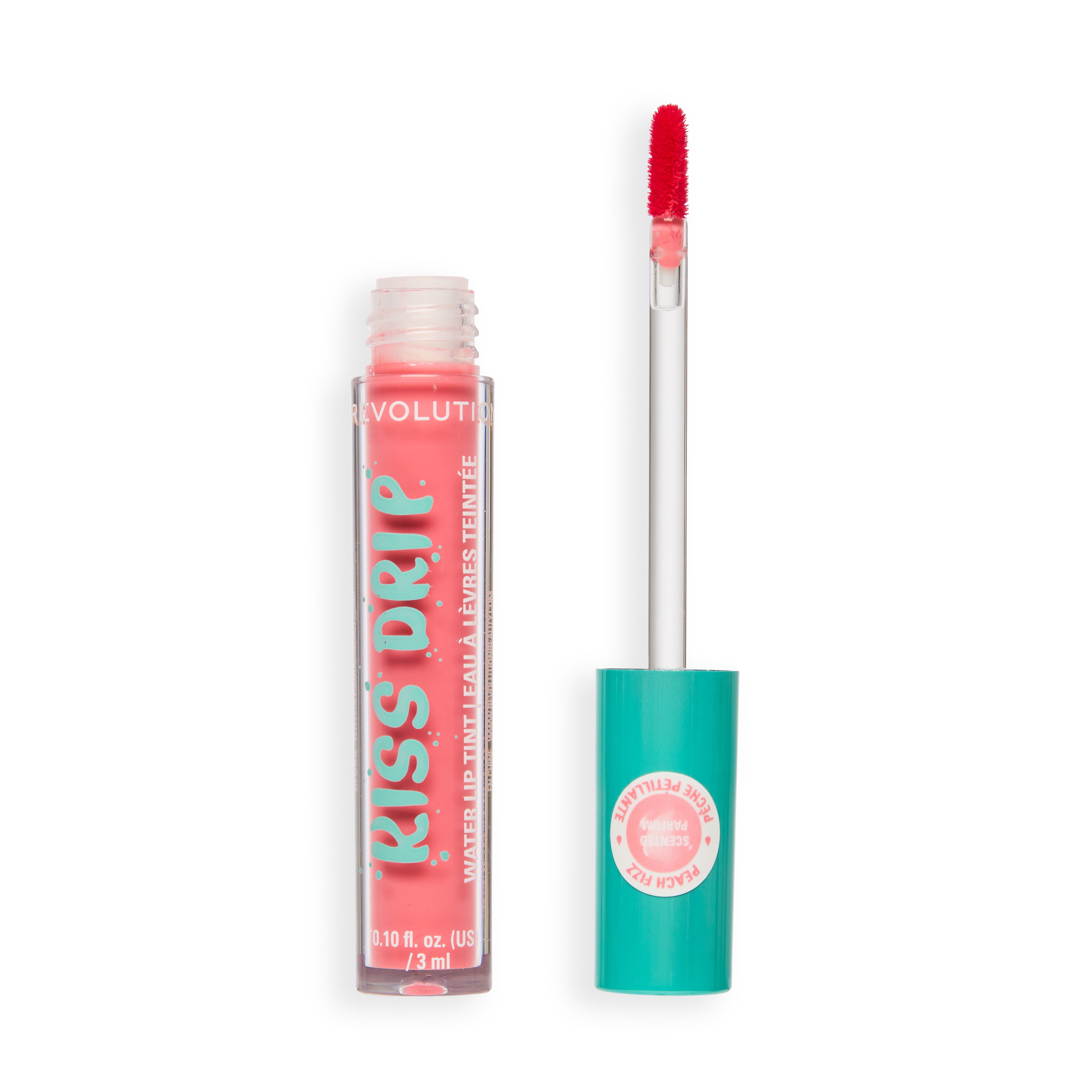 Revolution Kiss Drip Water Lip Tint Peach Fizz