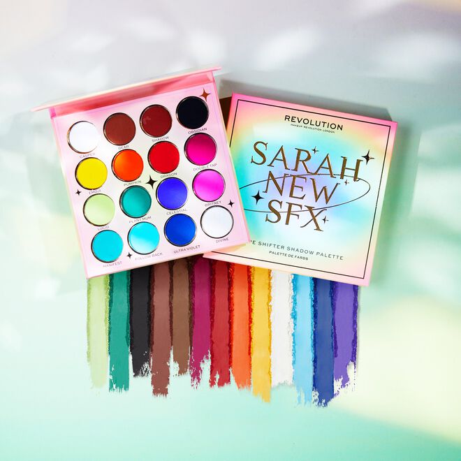 Makeup Revolution X Sarah New SFX Shape Shifter Eyeshadow Palette