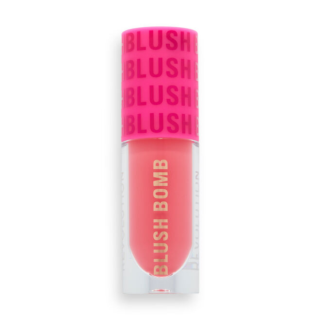 Makeup Revolution Blush Bomb Cream Blusher Savage Coral