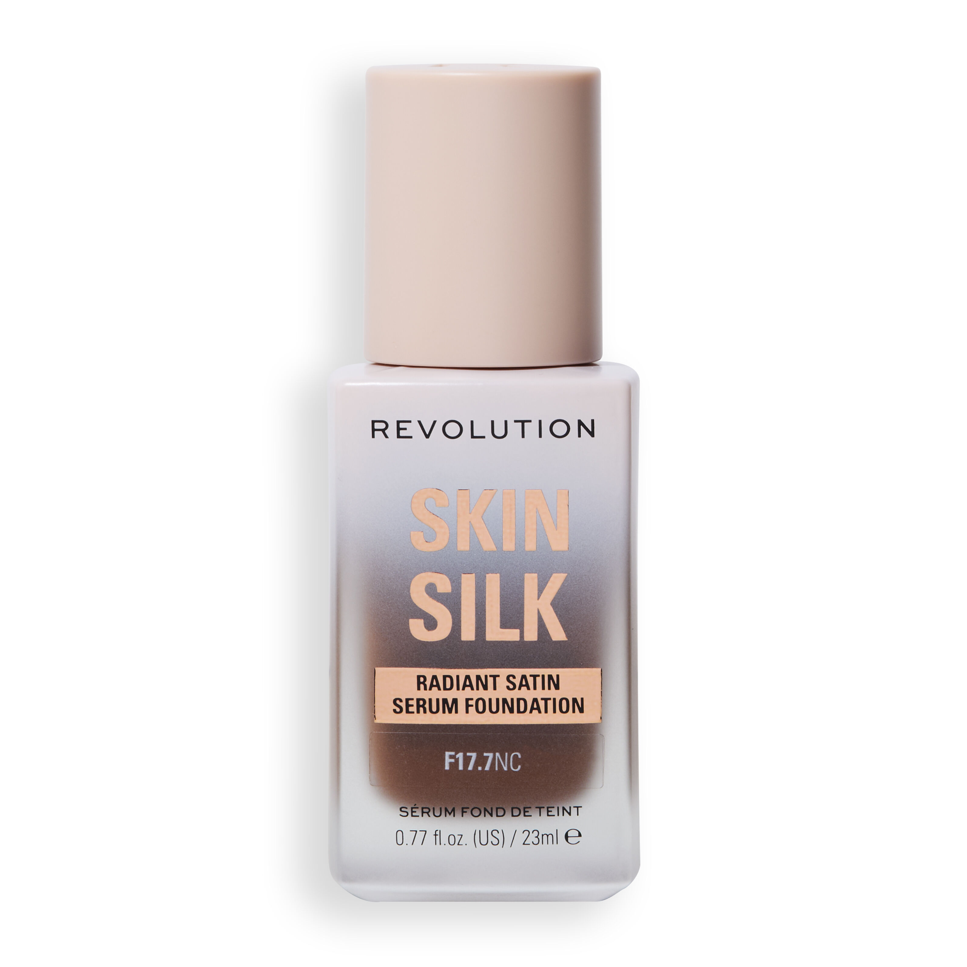 Revolution Skin Silk Radiant Satin Serum Foundation F17.7NC