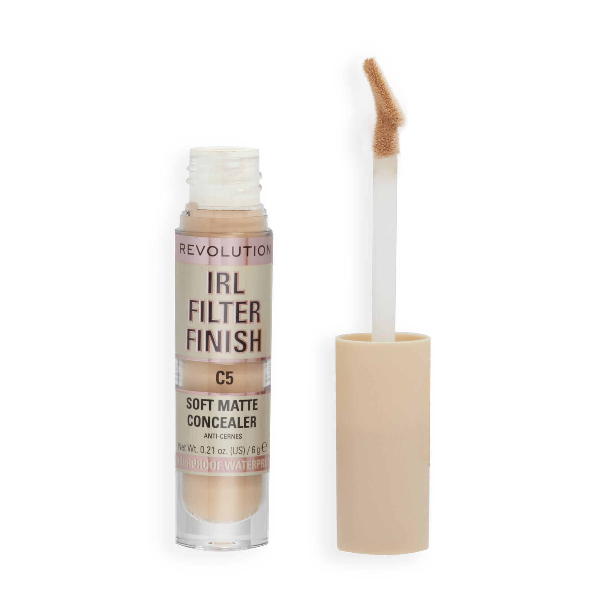 Revolution IRL Filter 16H Hydrating Full Coverage Concealer C5