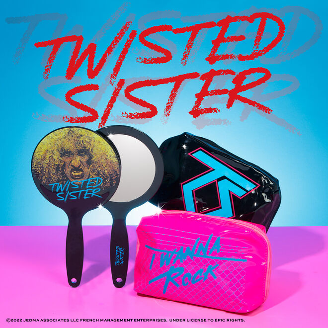 Rock and Roll Beauty Twisted Sister Handheld Mirror
