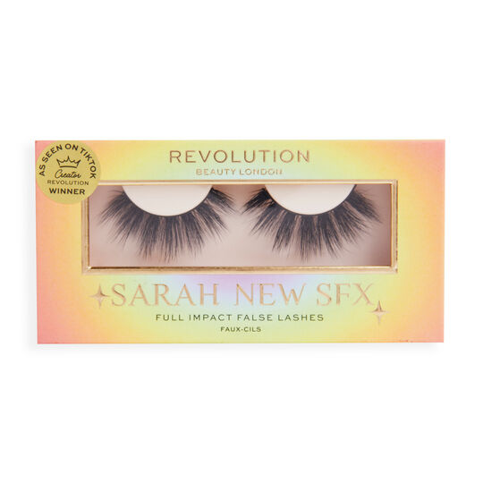 Makeup Revolution X Sarah New SFX Full Impact False Lashes