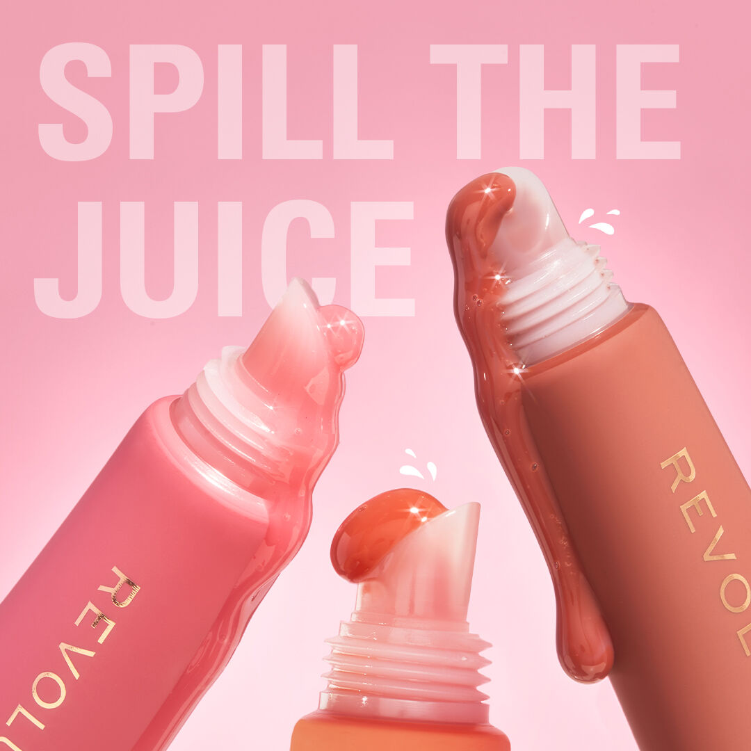 Revolution Juicy Peptide Lip Balm Nude Latte